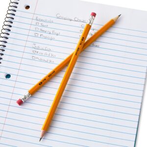 Pen+Gear 2 HB Unsharpened Wood Pencils, Yellow, 24 Count - Image 5