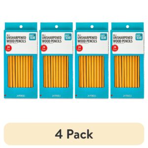 Pen+Gear 2 HB Unsharpened Wood Pencils, Yellow, 24 Count - Image 7