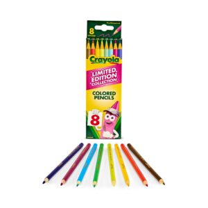 Crayola Limited Edition Colors Colored Pencils, 8 Ct, School Supplies, Classroom Essentials for Teachers, Gifts for Kids Ages 5+ - Image 3