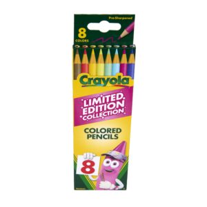 Crayola Limited Edition Colors Colored Pencils, 8 Ct, School Supplies, Classroom Essentials for Teachers, Gifts for Kids Ages 5+ - Image 5
