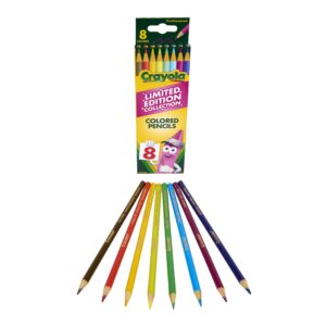 Crayola Limited Edition Colors Colored Pencils, 8 Ct, School Supplies, Classroom Essentials for Teachers, Gifts for Kids Ages 5+ - Image 8