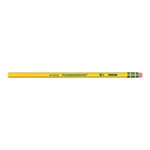 Dixon Ticonderoga Wood-Cased 2 HB Pencils, Box of 24, Yellow (13924) - Image 3