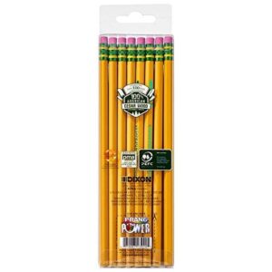 Dixon Ticonderoga Wood-Cased 2 HB Pencils, Box of 24, Yellow (13924) - Image 5