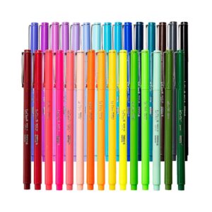 Le Pens Multicolor Set | 0.3mm Fine Point Pens | Smudge Proof Ink | All 30 Basic, Neon and Pastel Colors - Image 1