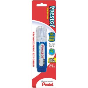 Pentel Presto! Correction Pen-12ml Fine Point