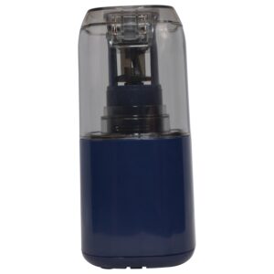 Westcott Aura Battery Pencil Sharpener, Titanium, Anti-Microbial, Office, Blue, 1-Count, New. - Image 5