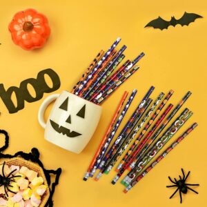 Naler Pack of 36 Halloween Pencils Set with Erasers for Kids Halloween Party Favors Goodie Bags School Prizes - Image 4
