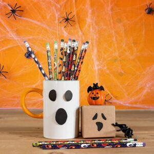 Naler Pack of 36 Halloween Pencils Set with Erasers for Kids Halloween Party Favors Goodie Bags School Prizes - Image 5