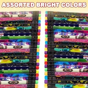 ArtCreativity Writing Pencil Assortment – 24 Pack Fun Number 2 Pencils for Kids, Party Favors, Classroom Prizes, Goodie Bag Fillers, Back to School Supplies - Image 5