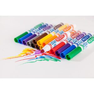 Crayola Ultra-Clean Washable Broad Line Markers, 10 Ct, School Supplies, Classroom Essentials for Teachers, Gift, 3+ - Image 4