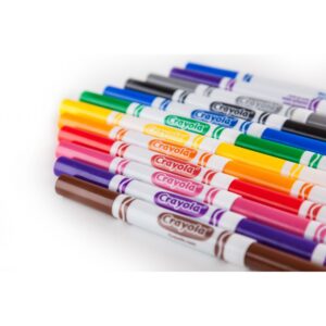 Crayola Broad Line Art Markers, Classic Colors, 10 Count, in Pack of 12 - Image 6