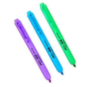 Pen+Gear Retractable Highlighters, Chisel Tip, Assorted Colors, Multi Colored Ink,12 Count - Image 4