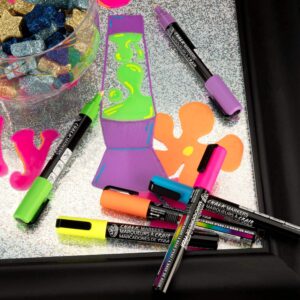 Royal & Langnickel 6 Piece 2.0 mm Neon Chalk Marker Set - Image 5