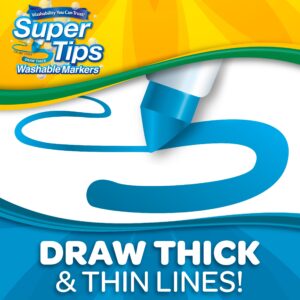 Crayola Super Tips Washable Markers for Kids, 50 Ct, Classroom Must Haves, Back to School Supplies, 3+ - Image 3