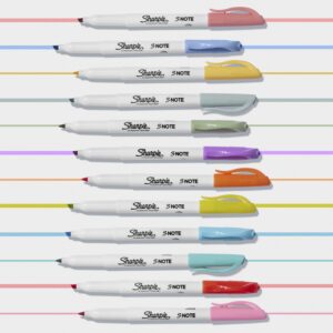 S10APO SHARPIE S-NOTE V2 CLR ASST 24CT - Image 7