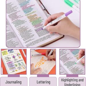 Mr. Pen- Dual Tip Highlighters, Pastel Colors, 12 Pack, Fine & Chisel Tip Highlighters Assorted Colors - Image 4