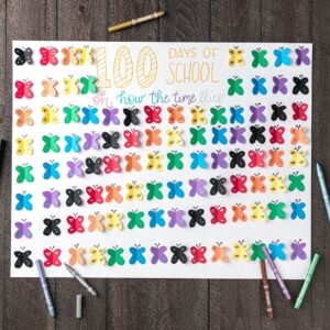 Crayola Metallic Markers, 8 Count