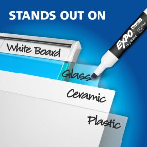 EXPO Dry Erase Markers Kit, Includes Eraser, Organizer, 8 Count