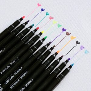 Mr. Pen- Fabric Markers, 12 Pack, Marker for Clothes - Image 4