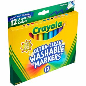 Crayola 12 Ct Ultra-Clean Washable Markers - Image 4