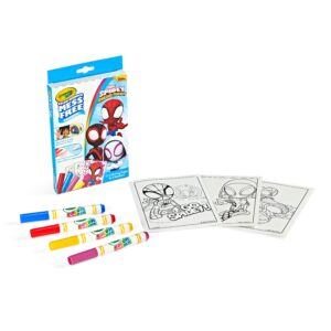 Crayola Color Wonder Spidey & His Amazing Friends Mini Box Set, Toddler Craft, Spiderman Gift for Kids, 3+ - Image 3