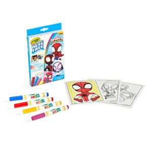 Crayola Color Wonder Spidey & His Amazing Friends Mini Box Set, Toddler Craft, Spiderman Gift for Kids, 3+ - Image 4