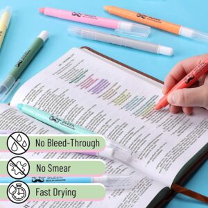 Mr. Pen- Bible Gel Highlighters and Fineliner Pens No Bleed, Pastel Colors, 18 Pcs, Bible Journaling Kit - Image 6
