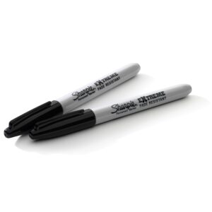 Sharpie Extreme Permanent Markers, Fine Point, Black, 2 Count - Image 5