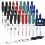 Quartet DryGuard Dry-Erase Markers Fine Tip Assorted Colors 36 Pack – Markers