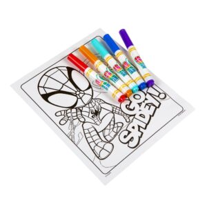 Crayola Color Wonder Mess Free Coloring Pages & Markers, Spidey & His Amazing Friends Art Supplies, Travel Activity, Spiderman Gift for Kids, 3+ - Image 2
