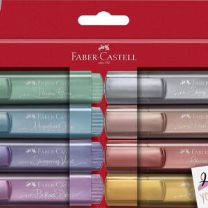 Faber Castell Metallic Highlighter - Pack of 8 - Image 1