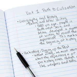 Pen+Gear Wide Ruled Poly Composition Book, 7.5" x 9.75", Purple, 80 Sheets - Image 10