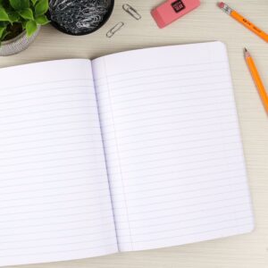 Pen+Gear Wide Ruled Poly Composition Book, 7.5" x 9.75", Purple, 80 Sheets - Image 18