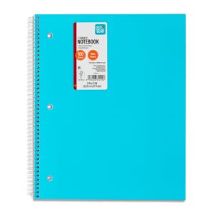 Pen + Gear Wide Ruled 1-Subject Notebook with Inside Pockets, 9" x 11", Green, 100 Heavyweight Sheets - Image 11
