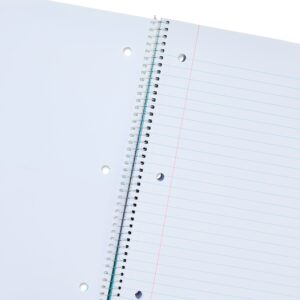 Pen + Gear Wide Ruled 1-Subject Notebook with Inside Pockets, 9" x 11", Green, 100 Heavyweight Sheets - Image 13