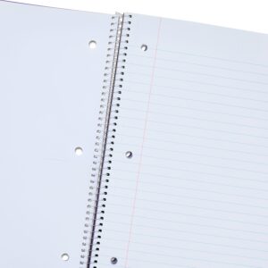 Pen + Gear Wide Ruled 1-Subject Notebook with Inside Pockets, 9" x 11", Green, 100 Heavyweight Sheets - Image 20