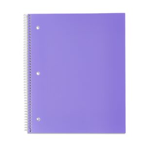 Pen+Gear College Ruled Poly 1-Subject Notebook, Green, 100 Heavyweight Sheets - Image 10