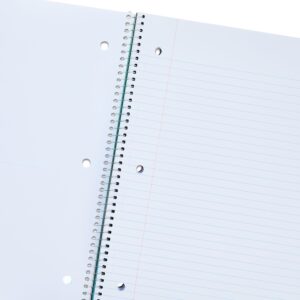 Pen+Gear College Ruled Poly 1-Subject Notebook, Green, 100 Heavyweight Sheets - Image 25