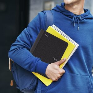 Five Star Composition Book Plus Study App, College Ruled, 80 Sheets, Poly, 7.5" x 9.75", Black - Image 6