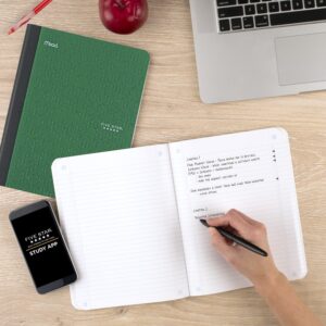 Five Star Composition Book Plus Study App, College Ruled, 80 Sheets, Poly, 7.5" x 9.75", Black - Image 15