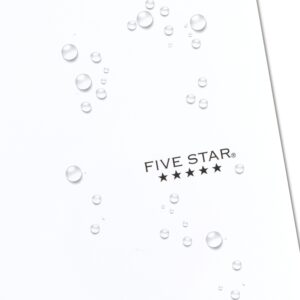 Five Star 1 Subject College Ruled Notebook Plus Study App, 8.5" x 11", Black, Poly, Spiral, 100 Sheets - Image 20