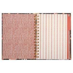 Pen+Gear 6.4x8 Hardcover Journal, Floral,Includes Sticker Sheet and Heavy-Duty Pocket,Twin-Wire Spiral Bound,For All Ages - Image 4