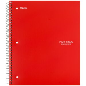 Five Star 3 Subject Wide Ruled Notebook Plus Study App, 8" x 10.5", Tidewater Blue, Poly, Spiral, 150 Sheets - Image 23