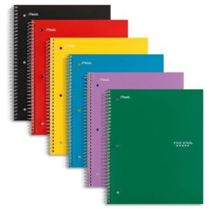 Five Star 1 Subject 100pg Wide Ruled Spiral Notebook - Image 9