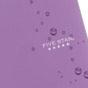 Five Star 3 Subject Wide Ruled Notebook Plus Study App, 8" x 10.5", Tidewater Blue, Poly, Spiral, 150 Sheets - Image 25