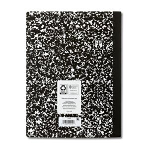 Pen+Gear 20 pack, Wide-Ruled Marble Composition Book, 9.75 x 7.5, 80 Sheets, New - Image 3