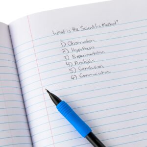 Pen+Gear College Ruled Composition Book, 7.5" x 9.75", Pink Floral, 80 Sheets - Image 4