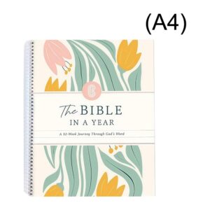 The Bible In A Year: A 52-Week Journey Through God's Word, Extra-Wide Margins Notebook for Thinking, 365 Pages Bible Notebook (A5 Size) - Image 37