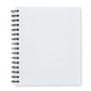 Pen+Gear College Ruled 5-Subject Poly Notebook, 6" x 8.26", White, 150 Sheets - Image 3