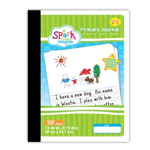 Spark Create Imagine 100 Sheets Primary Journal, 9.75 x 7.5, Half Page Rule, New - Image 11
